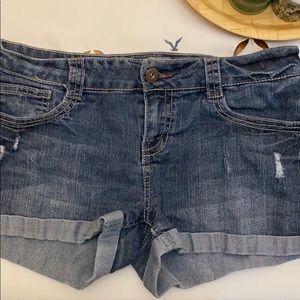 Wildflower jean shorts